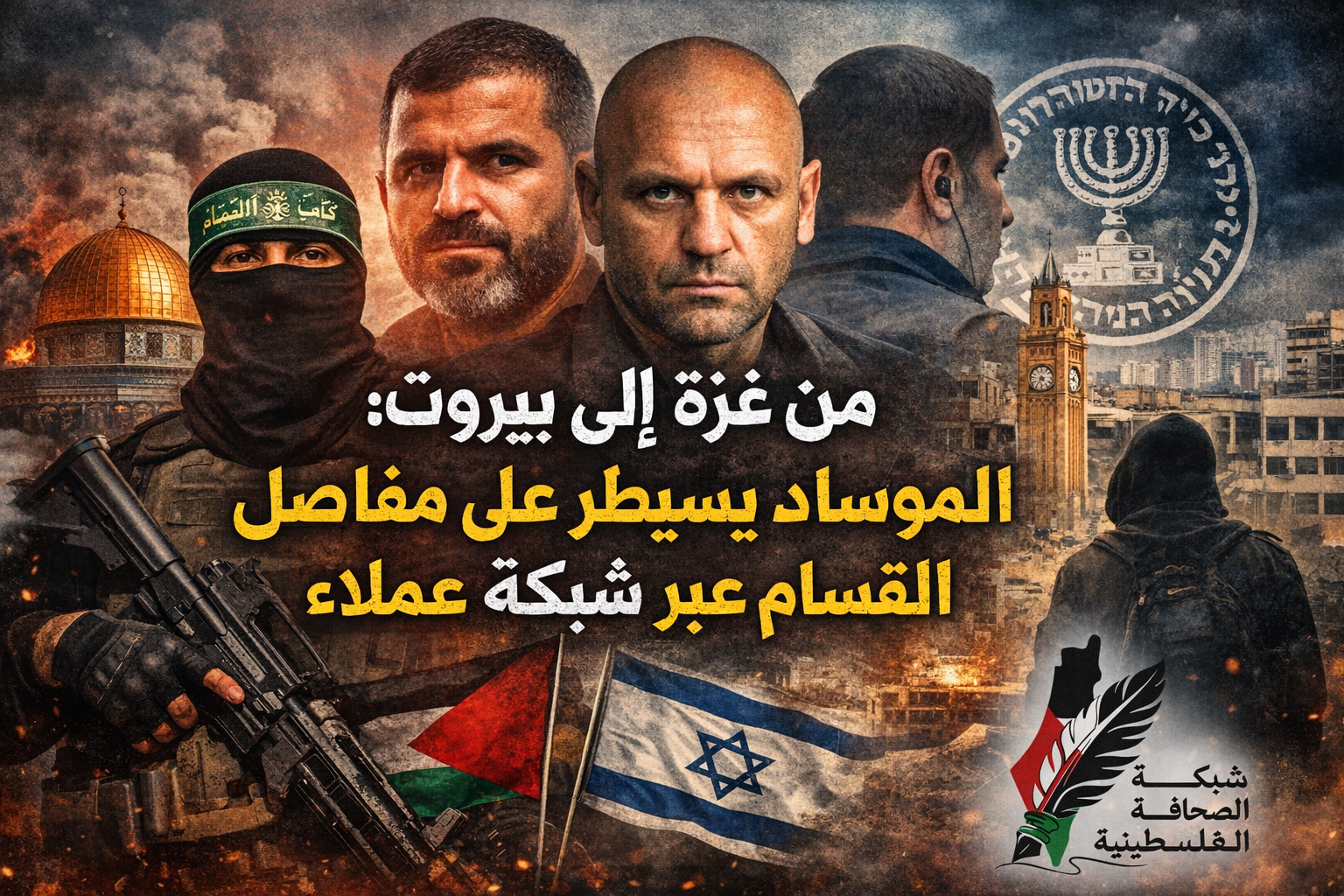 من غزة إلى بيروت: الموساد يسيطر على مفاصل القسام عبر شبكة عملاء